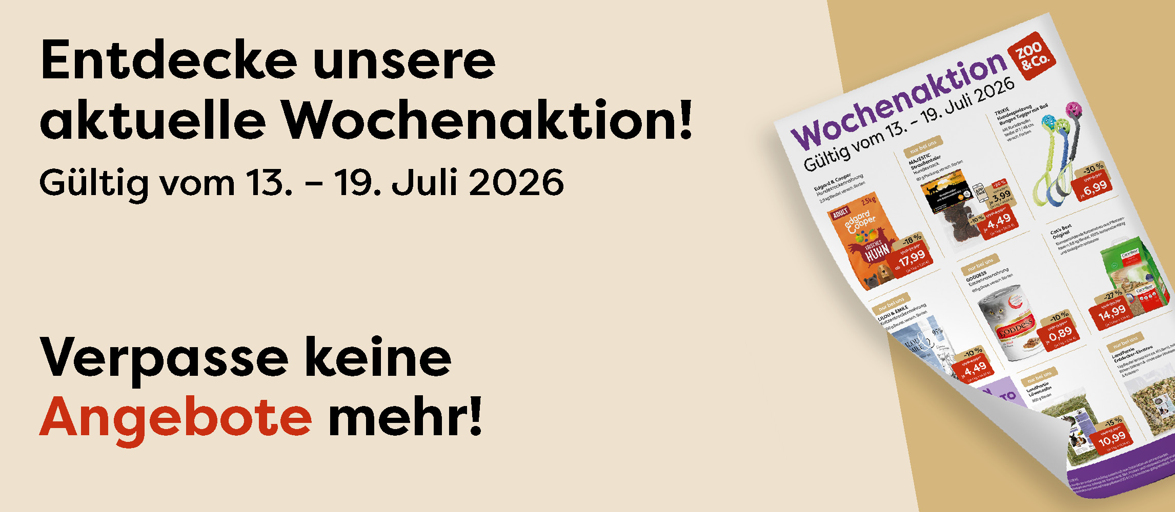 Entdecke die aktuelle Wochenaktion!